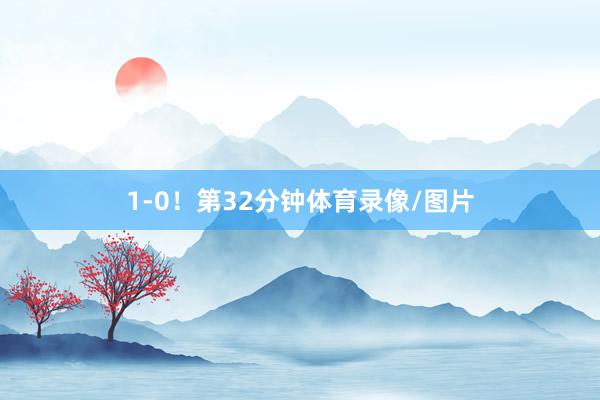 1-0! 第32分钟体育录像/图片
