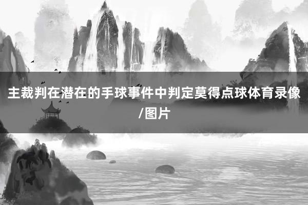 主裁判在潜在的手球事件中判定莫得点球体育录像/图片